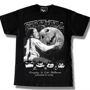 FAREWELL DIVISION Everyday is Like Halloween T-Shirt Wednesday Pumpkin Tee XL